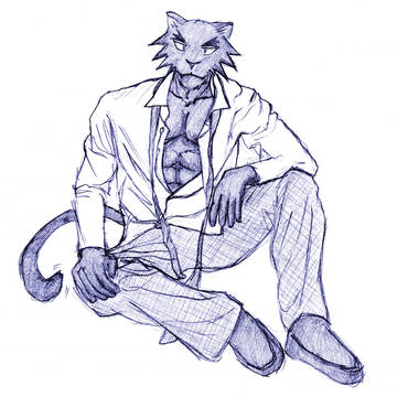 鉛筆描き