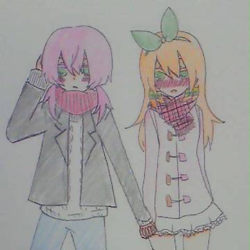 背番号３と応援団長ちゃん