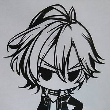 【切り絵】シン【AMNESIA】