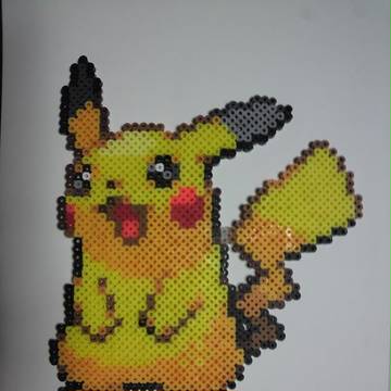 アイロンビーズでピカチュウ