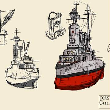海防戦艦 コンテ ディ カヴール