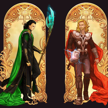 Avengers_Thor _X_Loki