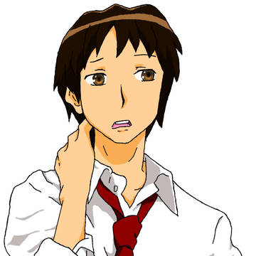 キョン君　模写してみた
