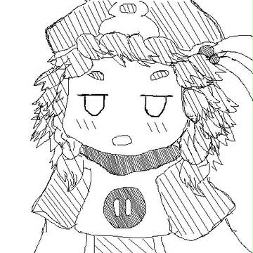 ハクメイの落書き