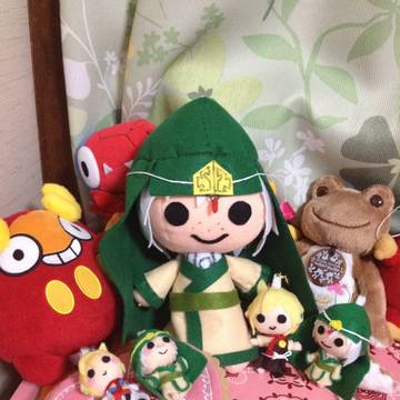 ジャーファルさんぬいぐるみ作ってみた\(^o^)/