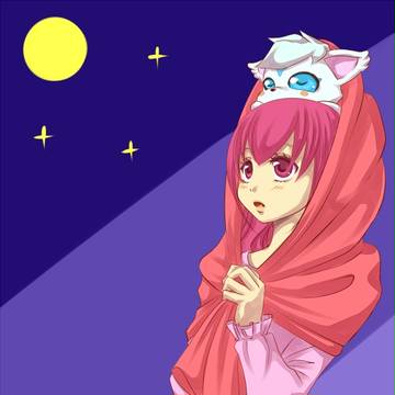 月に願いを