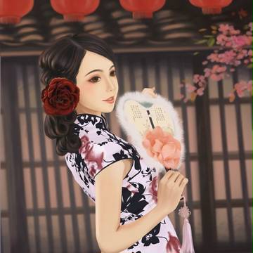 卿卿-尘尘 写真绘