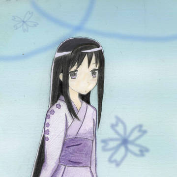 Homura in kimono