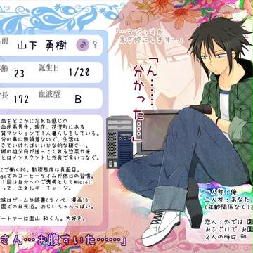 【花澄町】山下 勇樹【キャラシ】