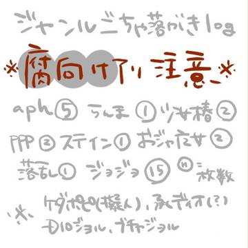 [腐]ジャンルまぜこぜ