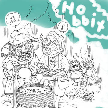 ドワーフとはなれ山へ