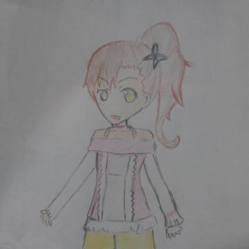 色鉛筆（原画）