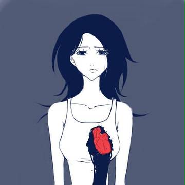 beating heart, bleeding heart