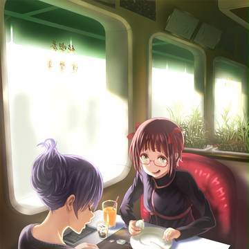 一日の始まりに腹ぺこじゃ
