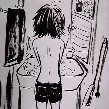 翠君の朝
