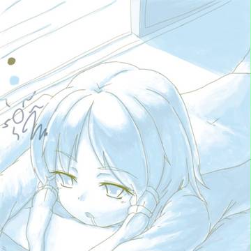 寝起きの諏訪子