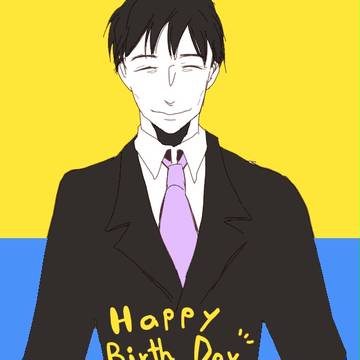 先生ハピバ!