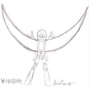 Turn A Gundam Caricature