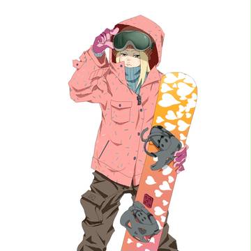 冬ガール③
