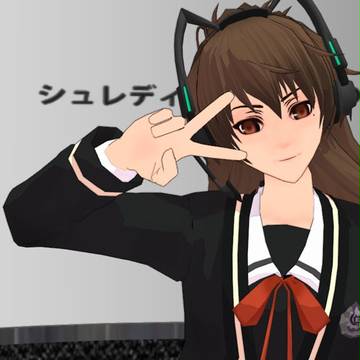【MMD】 シュレディンガイガーのこねこ 【月英学園】