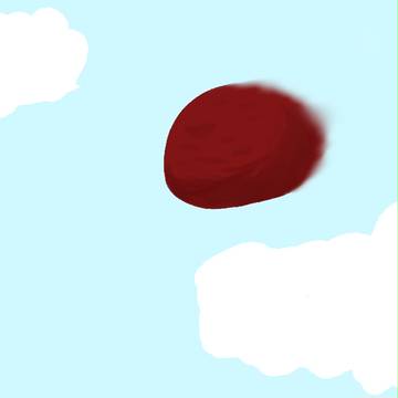 あんころもち空を飛ぶ