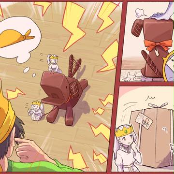 【ぴくぱがね】吠えよチョコ犬!