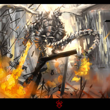 【PFNW】灼熱の白銀（飛竜亜種）