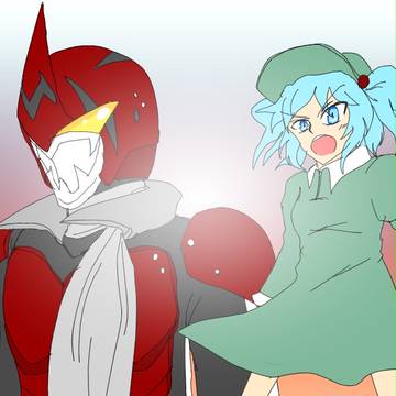 あーかい赤ぁいー赤い仮面のヴァイロー