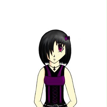 Goth Girl Colored