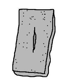 こんにゃくに切り込みをいれてみました