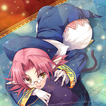 プリムと蝙蝠猫