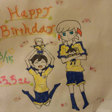 きゃろっちさんお誕生日おめでとうございます!!