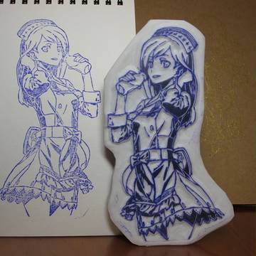 Unlight　ネネムを彫ってみた