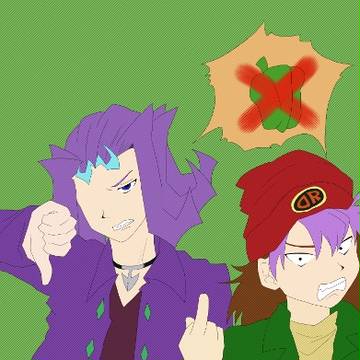 ピーマン嫌いな２人