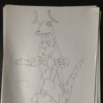 エレキング（模写）