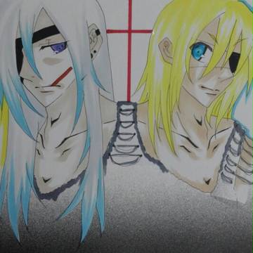 眼帯コンビ
