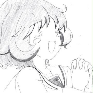 秋山優花里を描いてみました