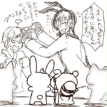 遅れに遅れた残夏誕祝い漫画