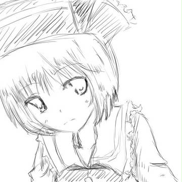 初描き