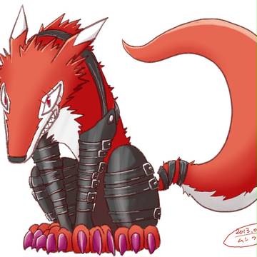 おすわりファングモン
