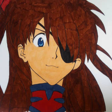 式波アスカラングレー（模写）