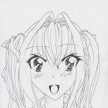 ペン入れ　オリキャラ