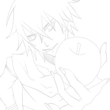 【マギ】ジュダル【線画】