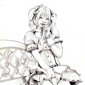 drawing cosplay