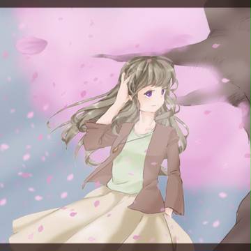 桜雨