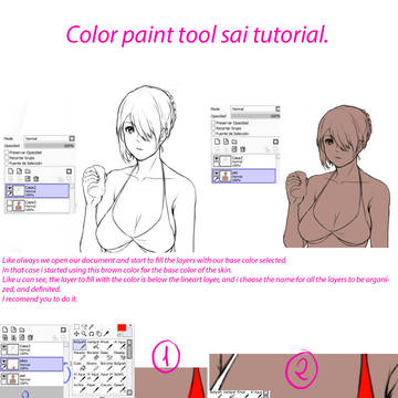 paint tool sai tutorial