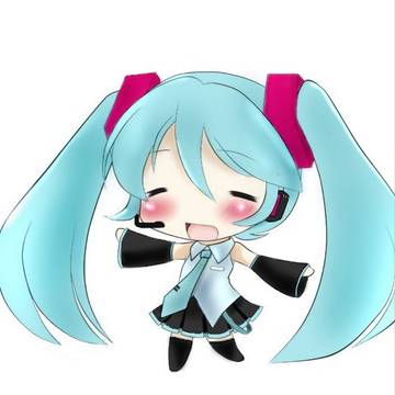 初音ミク 塗ってみた
