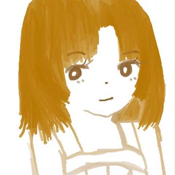 白い服の女の子