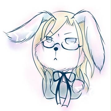 なんでウサギにしたのか私にもわからない。