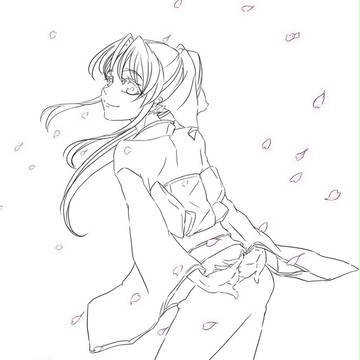 春の女の子